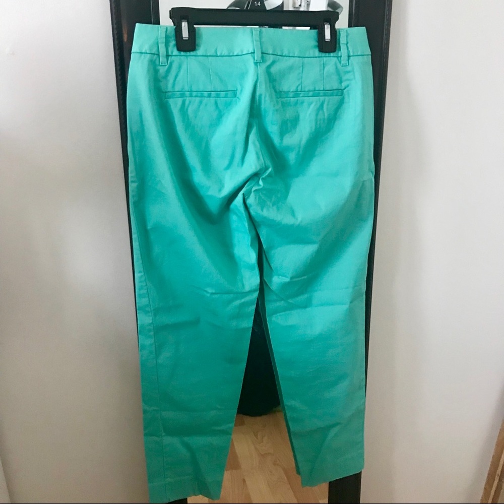 J. Crew Seafoam Green Chino Pants size 00 - Picture 5 of 8